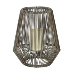Infinity 12"Poly Rattan Lantern
