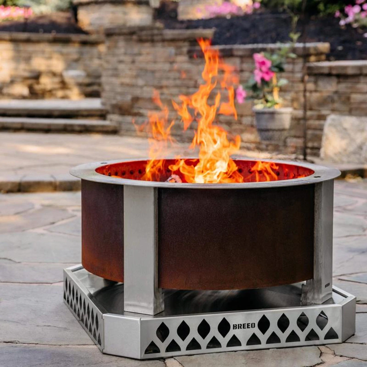 Breeo X Series 30 Stainless Steel Fire Pit Base 4 Breeo X Series 30 Stainless Steel Fire Pit Base - Image 2