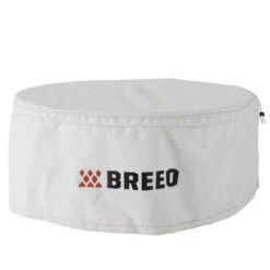 Breeo X Series 24 Fire Pit Cover White Polyester Fire Pit Cover