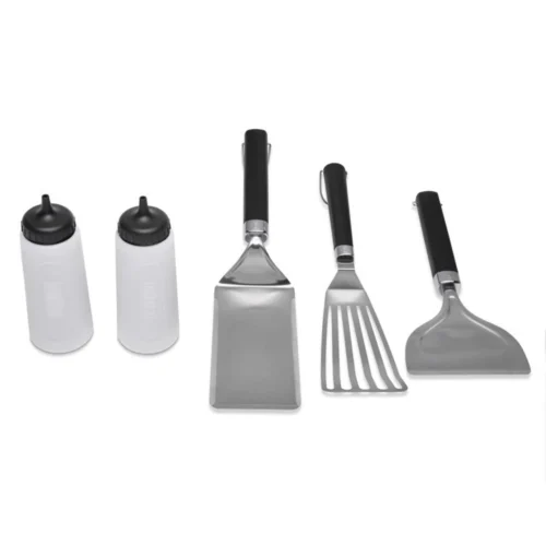 Weber 6776 Stainless Steel Flat Top Set 5 Pc