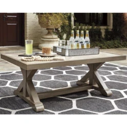 Signature Design By Ashley Beachcroft Beige Rectangular Aluminum Casual Coffee Table -Grill Top Griddle Store 8085083 A V4.eps High 47259.1707923428