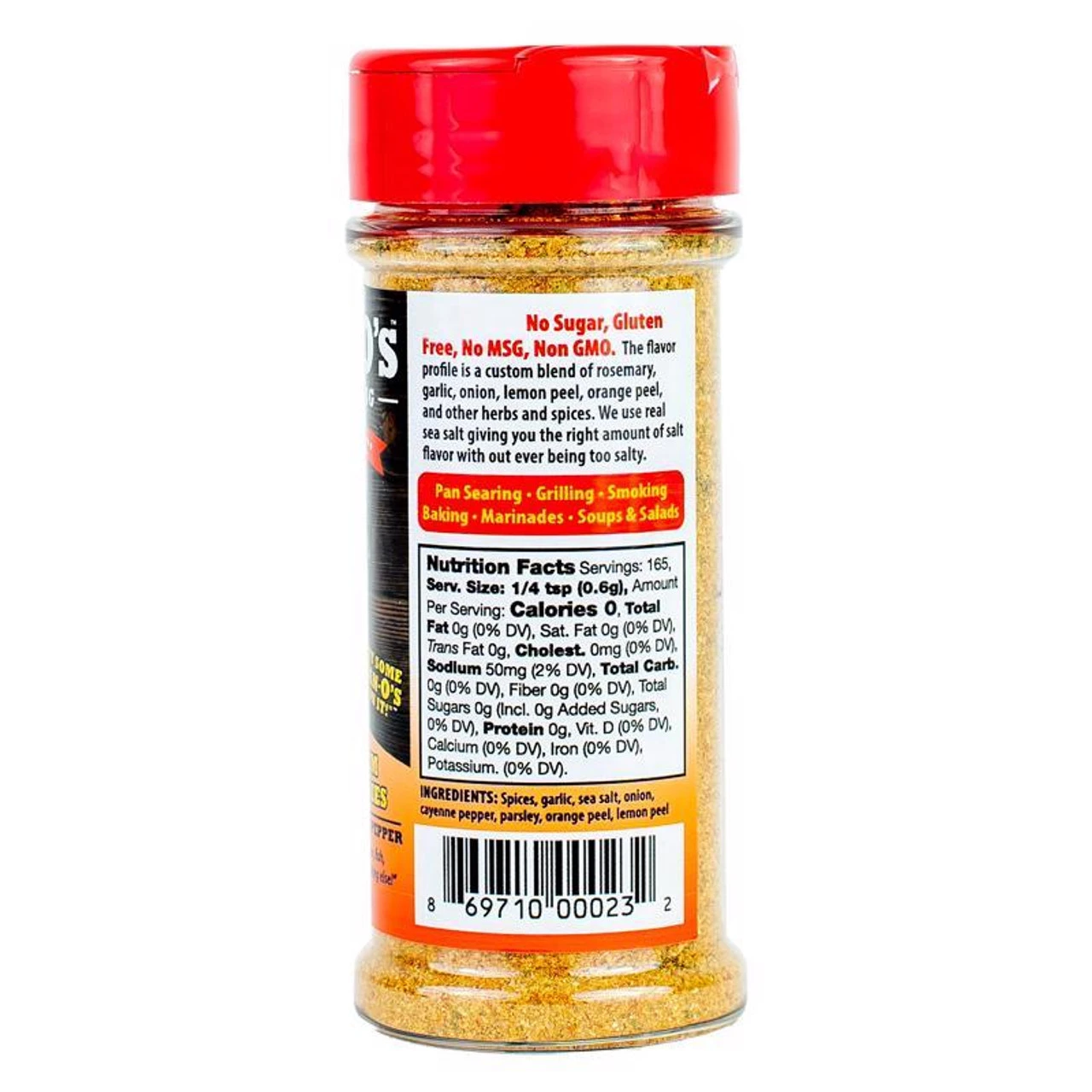 Dan-O's Spicy Seasoning 3.5 Oz 5 Dan-O's Spicy Seasoning 3.5 Oz - Image 3