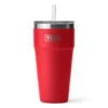 Yeti Coolers YETI Rambler 26 Oz Rescue Red BPA Free Straw Cup 2 Yeti Coolers YETI Rambler 26 Oz Rescue Red BPA Free Straw Cup -Grill Top Griddle Store 8086403 A.eps High 00683.1727996424