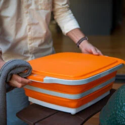 Drip EZ Collapsible Prep Tub Orange 20 In. L X 16.25 In. W -Grill Top Griddle Store 8086584 A V1.eps High 16000.1734278541