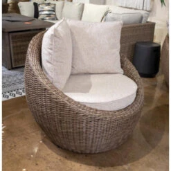 Signature Design By Ashley Danson Brown Aluminum Frame Casual Lounge Chair 2pc