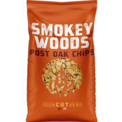 Smokey Woods All Natural Post Oak Wood Smoking Chips