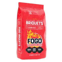 FOGO Coconut Shell Briquets All Natural Charcoal Briquettes 15.4 Lb