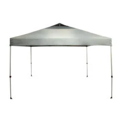 Crown Shade Gray One Touch Polyester Canopy