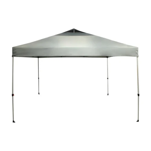 Crown Shade Gray One Touch Polyester Canopy