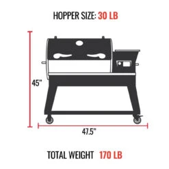 Recteq Backyard Beast Wood Pellet WiFi Grill And Smoker -Grill Top Griddle Store 8096682 A V4.eps High 41492.1714411728