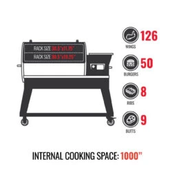 Recteq Backyard Beast Wood Pellet WiFi Grill And Smoker -Grill Top Griddle Store 8096682 A V5.eps High 81360.1714411728