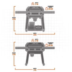 Traeger Flatrock 2 Burner Liquid Propane Outdoor Griddle -Grill Top Griddle Store 8108739 A V8.eps High 65884.1755803246