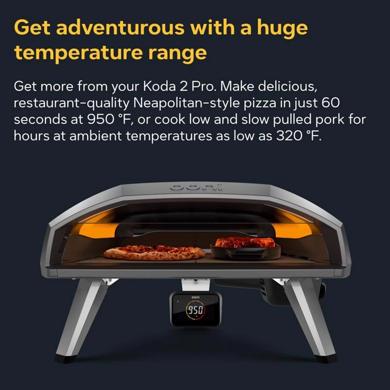 Ooni Koda 2 Pro Propane Gas Outdoor Pizza Oven 9 Ooni Koda 2 Pro Propane Gas Outdoor Pizza Oven - Image 7