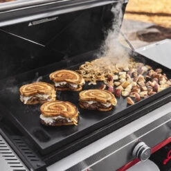 Weber Slate 28" Rust Resistant 3 Burner Liquid Propane Outdoor Griddle -Grill Top Griddle Store 8110742 A V4.eps High 70467.1748998652