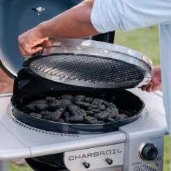 Char-Broil Bistro Pro 1 Burner Charcoal & Liquid Propane Grill -Grill Top Griddle Store 8113307 A V8.eps High 86647.1749168248