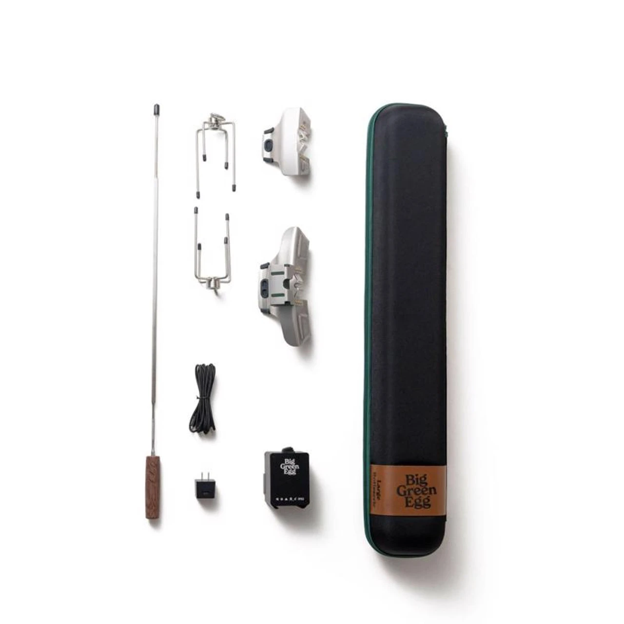 Big Green Egg 136497 Large Stainless Steel Rotisserie Kit 6 Big Green Egg 136497 Large Stainless Steel Rotisserie Kit - Image 4