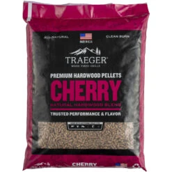 Traeger Premium All Natural Cherry BBQ Wood Pellet 20 Lb