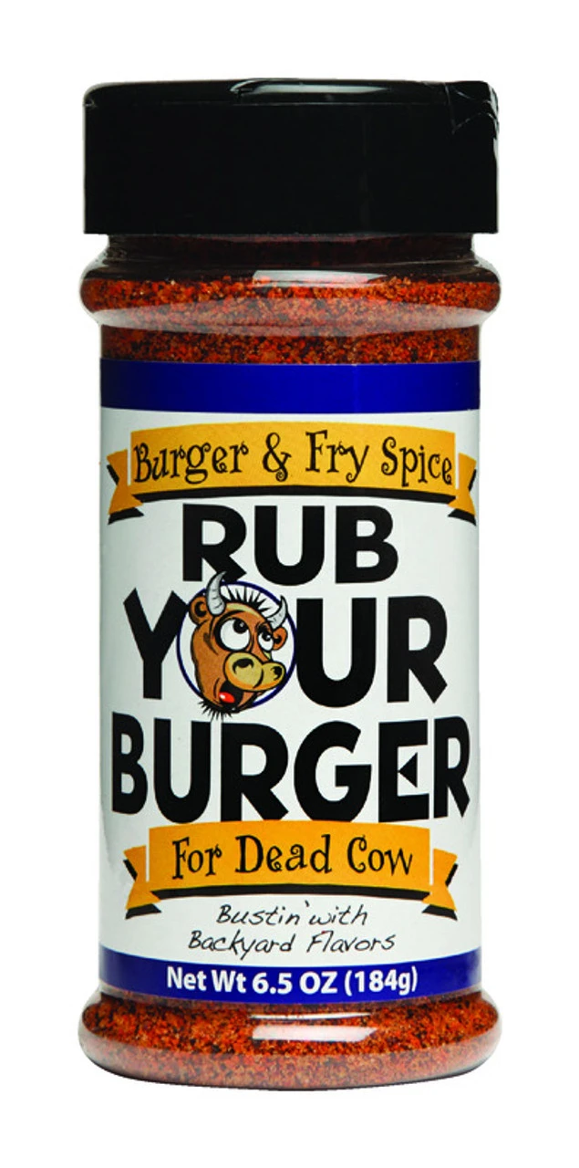 Rub Your Burger Burger & Fry Spice BBQ Rub 6.5 Oz 3 Rub Your Burger Burger & Fry Spice BBQ Rub 6.5 Oz