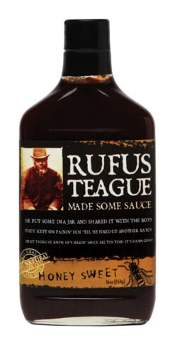 Rufus Teague Honey Sweet BBQ Sauce 16 Oz