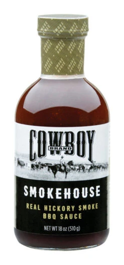 Cowboy Smokehouse Real Hickory Smoke BBQ Sauce 18 Oz