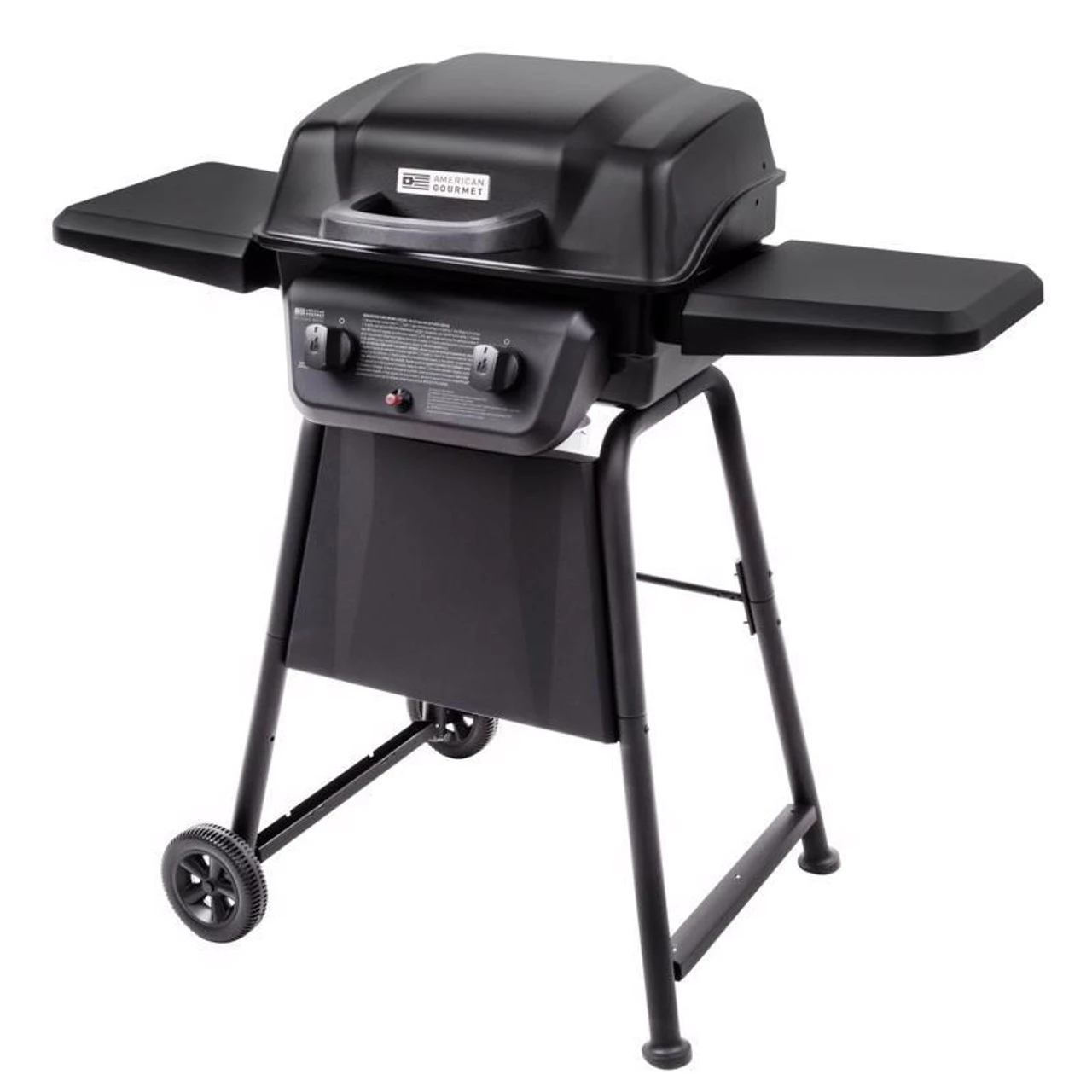 American Gourmet 2 Burner Liquid Propane Grill Black 3 American Gourmet 2 Burner Liquid Propane Grill Black