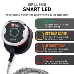 Weber 7202 IGrill Mini Digital Bluetooth Enabled Grill/Meat Thermometer 10 Weber 7202 IGrill Mini Digital Bluetooth Enabled Grill/Meat Thermometer -Grill Top Griddle Store 8531683 A V3.eps High 83085.1648676538