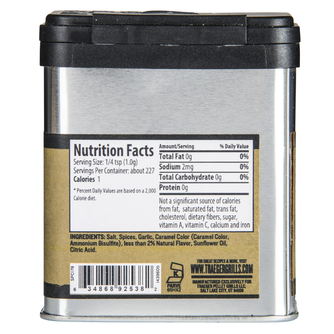 Traeger Blackened Saskatchewan Seasoning Rub 8 Oz 4 Traeger Blackened Saskatchewan Seasoning Rub 8 Oz - Image 2