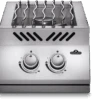 Napoleon BUILT-IN 500 SERIES INLINE DUAL RANGE TOP BURNER With Stainless Steel Cover -Grill Top Griddle Store Built in 500 BI12RT DropIn Burner Prod Str 800 60663.1676151418