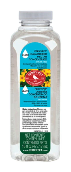 Perky-Pet Hummingbird Sucrose Nectar Concentrate 16 Oz