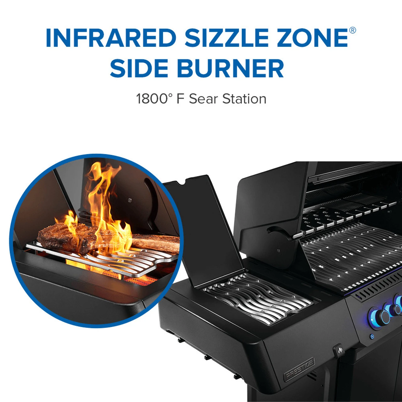 Napoleon P500VXRSIBK-PHM Phantom Prestige 500 Connected RSIB With Infrared Side And Rear Burner 9 Napoleon P500VXRSIBK-PHM Phantom Prestige 500 Connected RSIB With Infrared Side And Rear Burner - Image 7