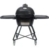 Primo PGCJRC Oval JR 200 Charcoal Ceramic Kamado Grill -Grill Top Griddle Store Primo All In One JR 200 Oval Charcoal Ceramic Kamado Grill with Wheeled Stand and Side Shelves 7400 84819.1735323953