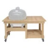 Primo PG00612 Oval XL Cypress Countertop Table -Grill Top Griddle Store Primo PG0061 Oval XL Cypress Countertop Table 76662.1735069557