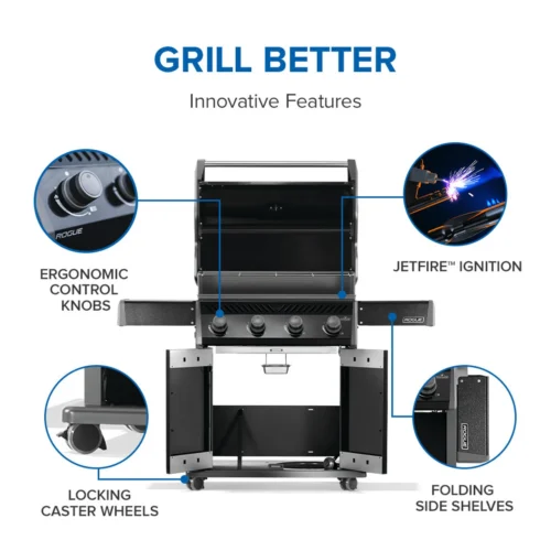 Napoleon R525K-2 Rogue 525 Gas Grill 17 Napoleon R525K-2 Rogue 525 Gas Grill -Grill Top Griddle Store R525PK 2 Web Gallery 05 EN Set 17 Rogue 525 03 65247.1755633889