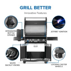 Napoleon RP525SIBK-2 Rogue PRO 525 SIB With Infrared Side Burner 16 Napoleon RP525SIBK-2 Rogue PRO 525 SIB With Infrared Side Burner -Grill Top Griddle Store RP525SIBPK 2 Web Gallery 06 EN Set 13 Rogue Pro 525 SIB 03 43621.1755644655