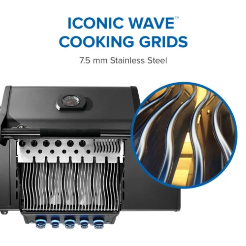 Napoleon RPS425RSIBK-2-PHM Phantom Rogue PRO-S 425 RSIB With Infrared Side And Rear Burner -Grill Top Griddle Store RPS425RSIBPK 2 PHM Web Gallery 02 EN Set 9 Phantom Rogue Pro S 425 RSIB 06 1 69047.1755643001