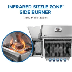 Napoleon RPS425RSIBSS-2 Rogue PRO-S 425 RSIB With Infrared Side And Rear Burner -Grill Top Griddle Store RPS425RSIBPSS 2 Web Gallery 04 EN Set 8 Rogue Pro S 425 RSIB 05 1 63110.1755643354