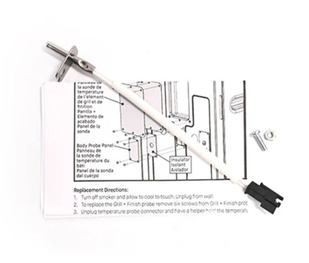 Masterbuilt 9907180092 Electric Smoker Temperature Probe 3 Masterbuilt 9907180092 Electric Smoker Temperature Probe