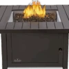Napoleon STTR2-BZ - ST. TROPEZ SQUARE PATIOFLAME® TABLE -Grill Top Griddle Store StTropez Square Prod Str LidOff Flames 800px 31765.1675988884