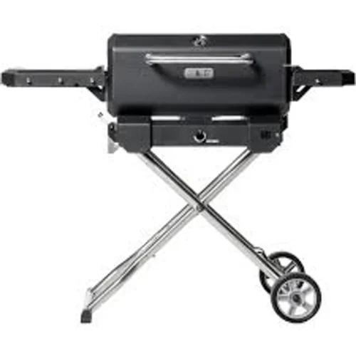 Masterbuilt MB20040722 Portable Charcoal Grill And Smoker With Cart