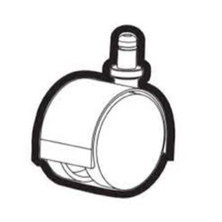 Broilmaster B101417 Caster Without Brake