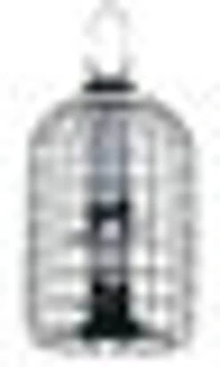 Audubon Wild Bird 1.25 Lb Caged Tube Bird Feeder 4 Ports