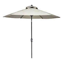 Living Accents Hailey 5 Pc Brown Aluminum Bar Height Set -Grill Top Griddle Store hailey 4 80572.1638848685