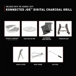 Kamado Joe Big Joe Konnected Digital Charcoal Grill & Smoker 19 Kamado Joe Big Joe Konnected Digital Charcoal Grill & Smoker -Grill Top Griddle Store mdao9119 57158.1744485092