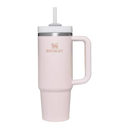 Stanley The Quencher H2.0 FlowState 30 Oz Double-wall Vacuum Rose Quartz BPA Free Insulated Tumbler