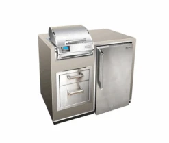 Fire Magic ID251-R-44SM Electric Grill Island Bundle With Refrigerator
