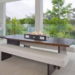 Ukiah Cascade Tabletop Propane Fire Pit 9 In. H X 9 In. W X 28 In. D Steel 7 Ukiah Cascade Tabletop Propane Fire Pit 9 In. H X 9 In. W X 28 In. D Steel -Grill Top Griddle Store ukiah2 93427.1636986156