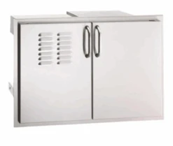 Fire Magic 33930S-12T Double Access Doors With Dual Drawers And Tank & Trash Tray